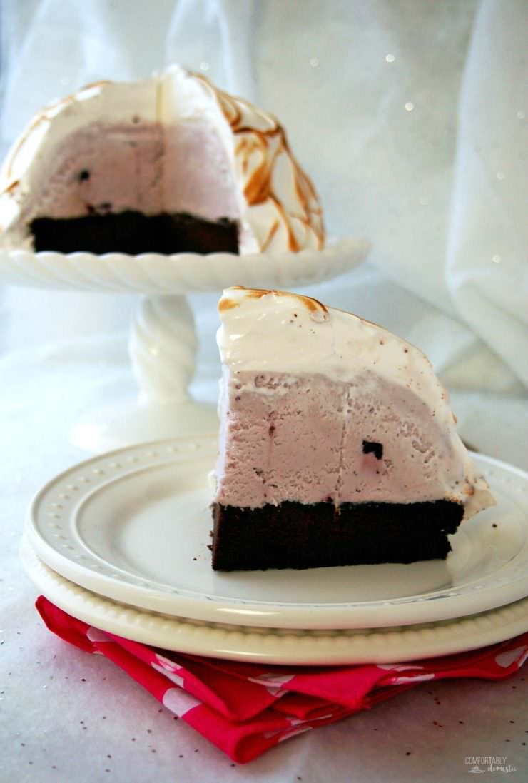 Baked-Alaska is made by encasing layers of tender cake and smooth ice cream in a silky meringue, and then toasting it in the oven. Baked Alaska is a fun and whimsical dessert that is as easy to make as it is impressive to serve.