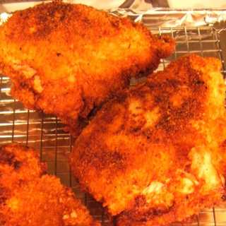 Oven Fried Parmesan Chicken