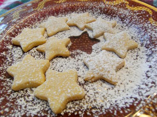 shortbread cut-out cookies