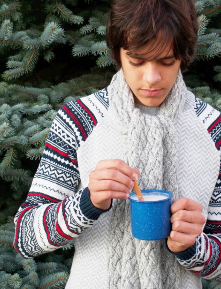 Hot-Buttered-Rum is a delightful holiday cocktail made with sweetened butter, hot frothed milk, warm spices, and a splash of spirits (adults only) or rum extract (for all ages).