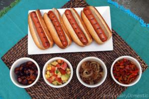 Hot dogs are the all-American treat, deserving of the best hot dog condiments. Doctor up your grilled meats and hot dogs with these delicious homemade condiments. | ComfortablyDomestic.com