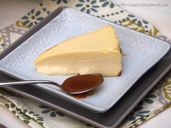 How to Bake a Perfect Cheesecake - Recipe and Instructions by ComfortablyDomestic.com - This method results in cheesecake perfection every single time--no cracks, lumps or sunken middles!