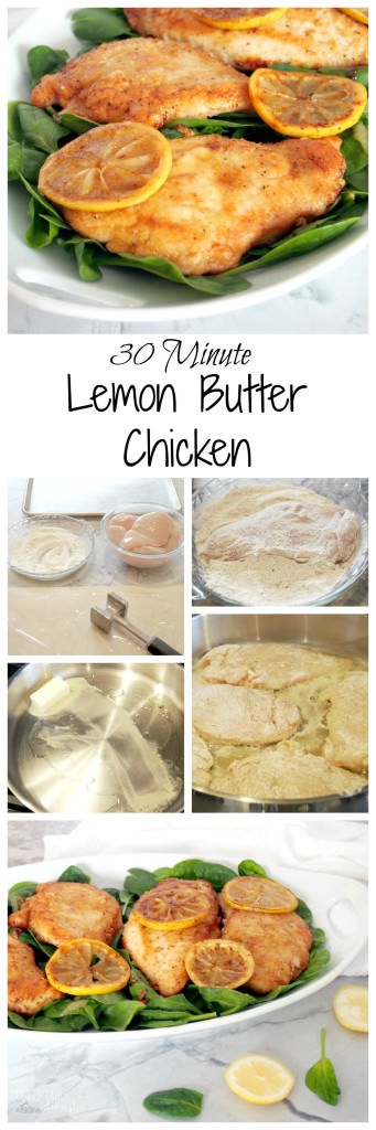 Easy-Lemon-Butter-Chicken-Piccata-30-Minute-Date-Night-Meal | ComfortablyDomestic.com