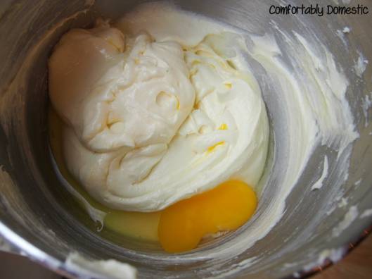 cream add eggs