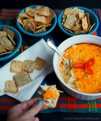 Southwest-Cheddar-Chicken-Spread-Dip | ComfortablyDomestic.com