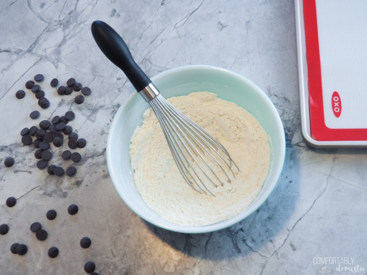 Salted-Chocolate-Chip-Cookies are everything to love about a classic chocolate chip cookie, complimented by a salty finish that really elevates the flavor. 