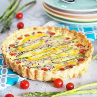 Spring-Vegetable-Quiche-Tart